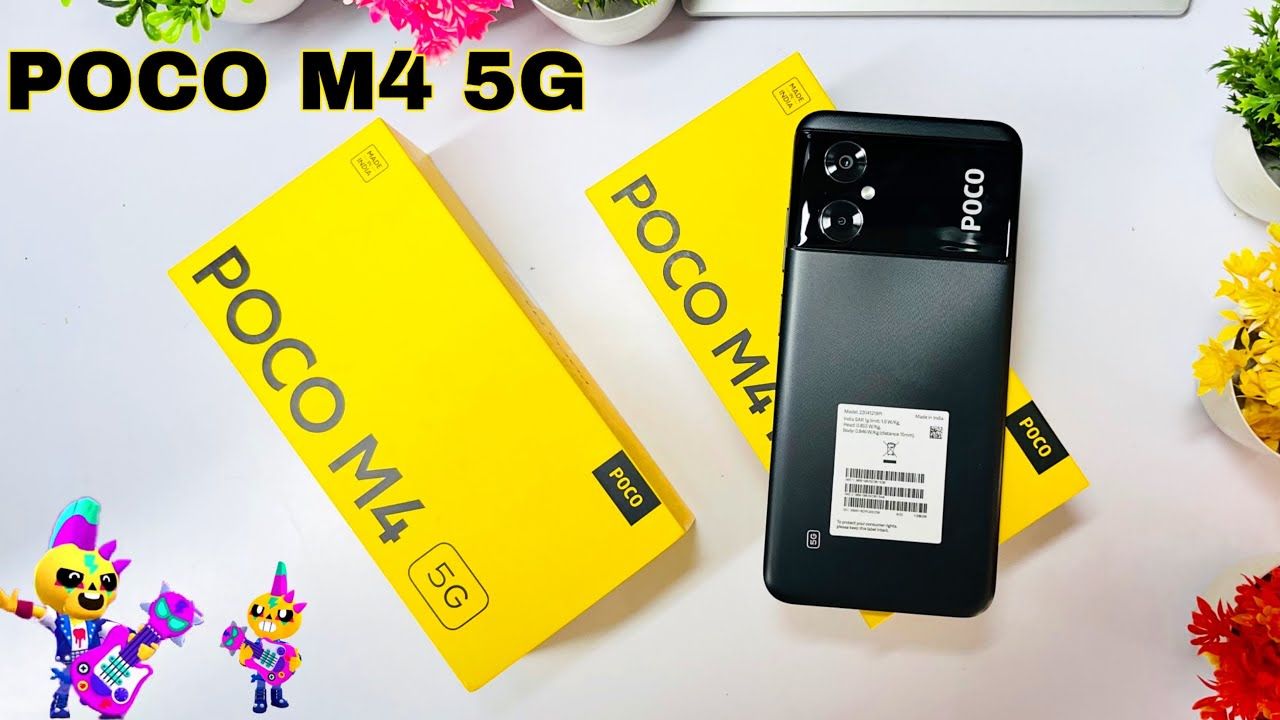 POCO M4 5G has a 90 Hz display, a 5000 mAh battery and NFC [COUPONS]